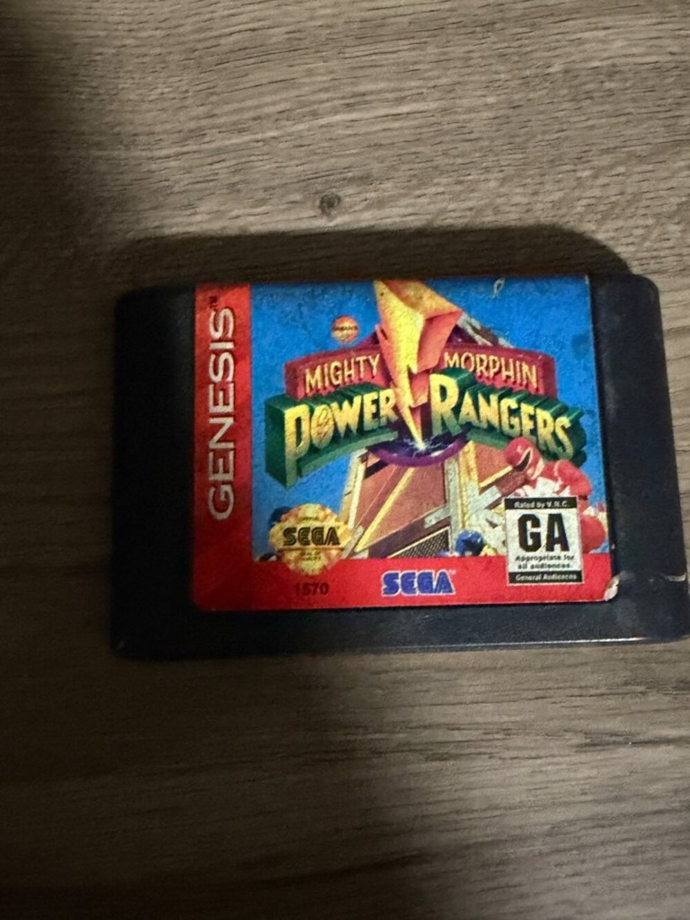Genesis Mighty Morphin Power Rangers